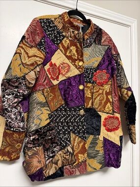 Indigo Moon: Vintage Multi Print Jacket